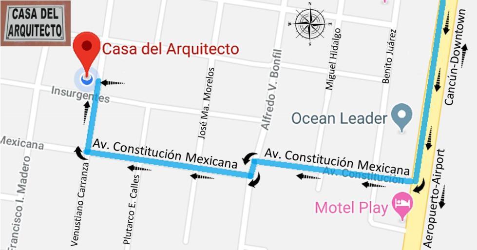 Apartmán Casa Del Arquitecto Cancún Exteriér fotografie